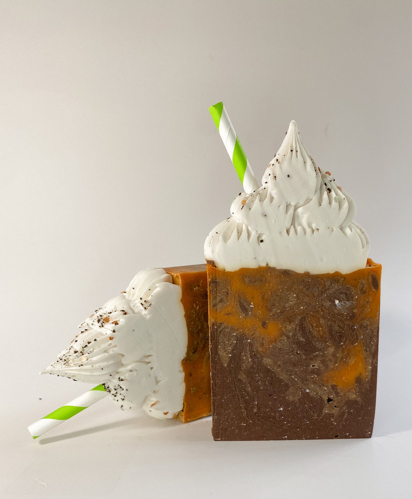 Pumpkin Latte Frosted Soap