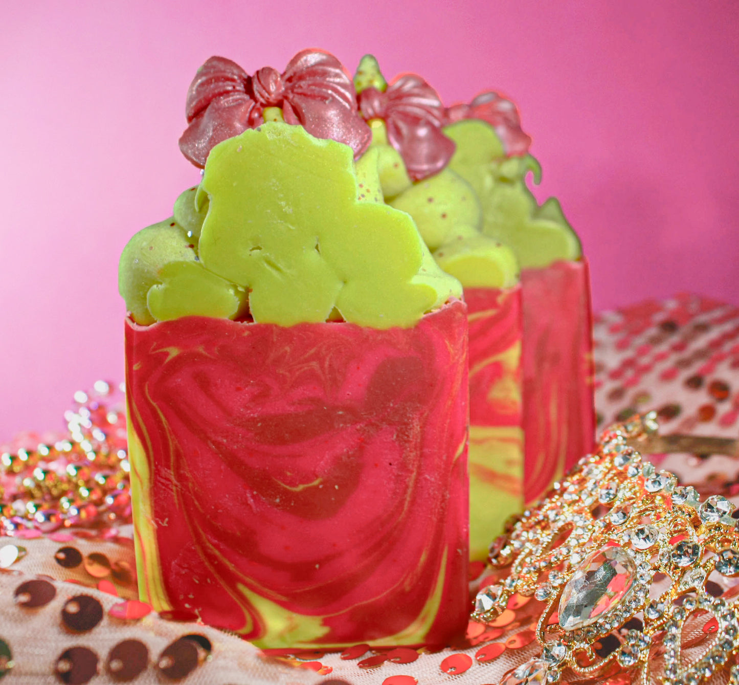 Lottie Bayou Bubbles Frosted Cold Process Soap