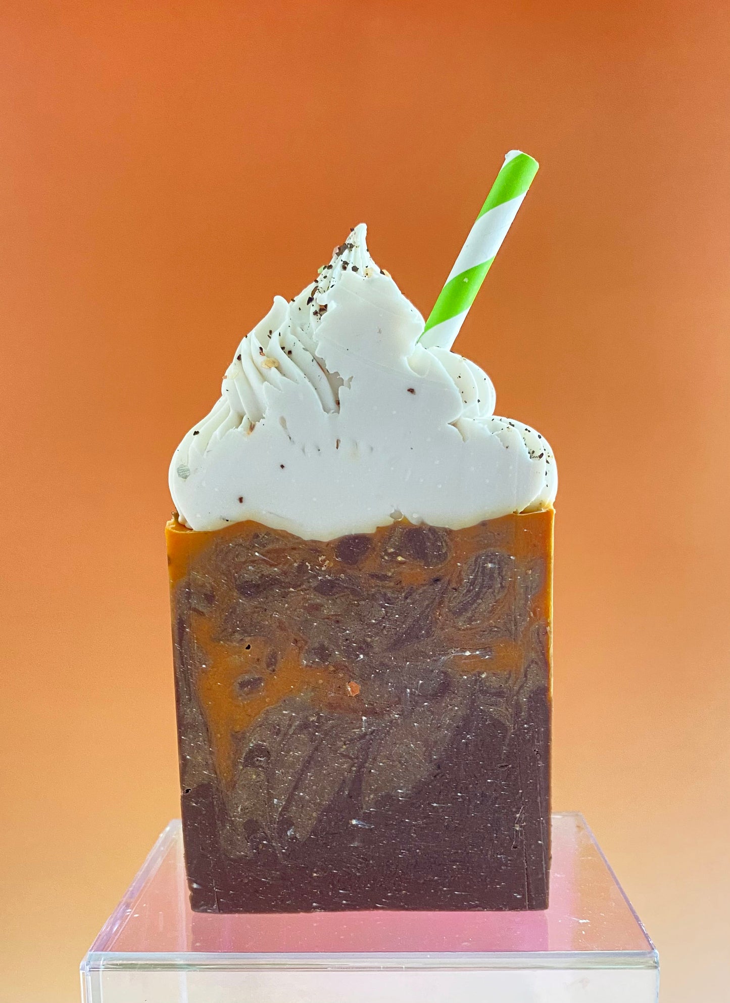 Pumpkin Latte Frosted Soap