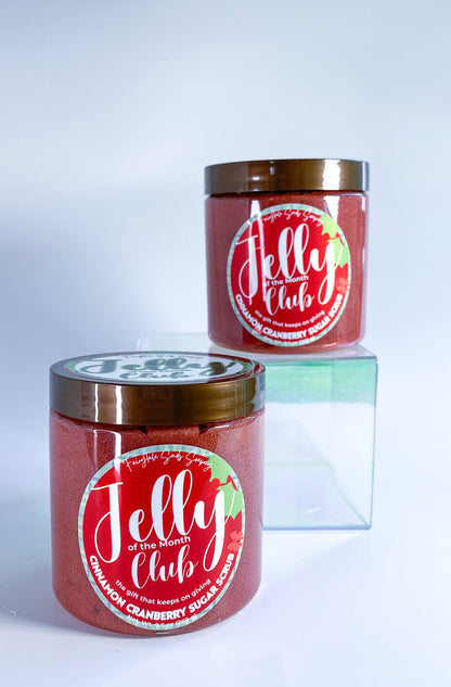Jelly of the Month Club Cinnamon Cranberry Whipped Sugar Scrub