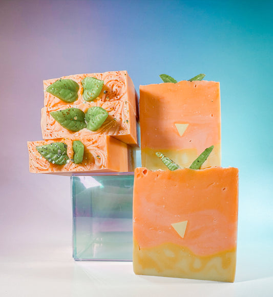 Birdie Orange Bird Artisan Soap