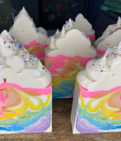 Chasing Rainbows Frosted Soap