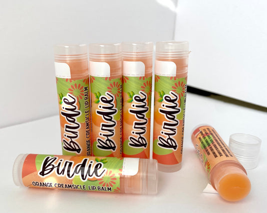 Birdie Orange Creamsicle Lip Balm