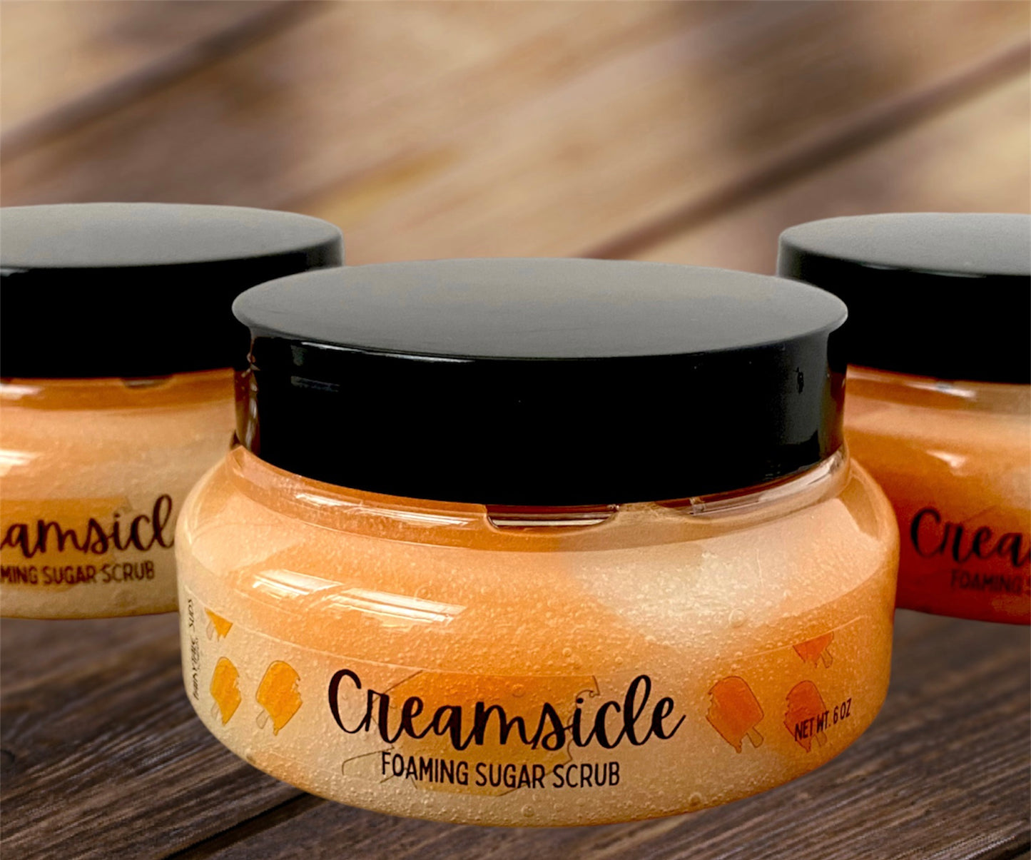 Creamsicle Foaming Sugar Scrub