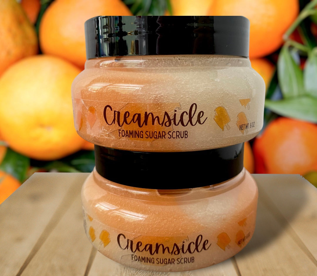 Creamsicle Foaming Sugar Scrub