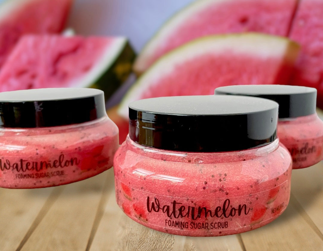 Watermelon Foaming Sugar Scrub