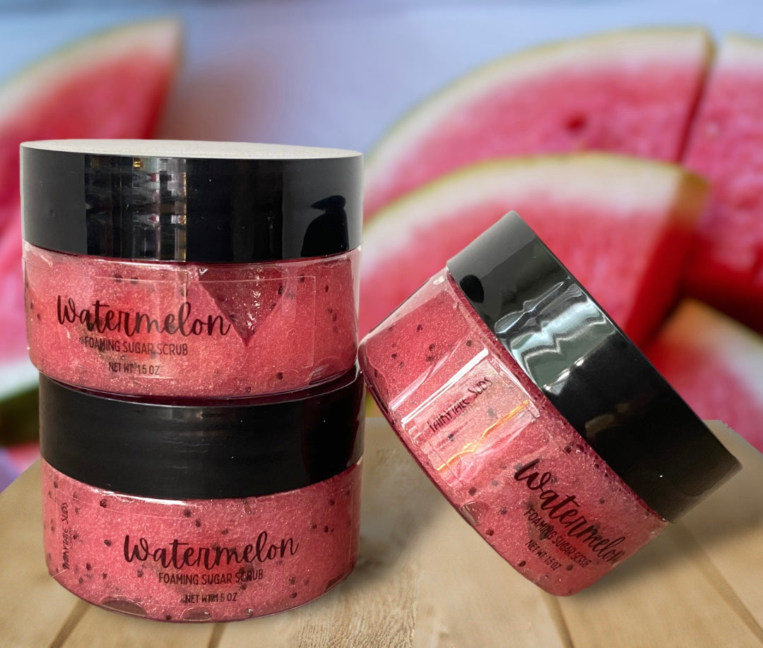 Watermelon Foaming Sugar Scrub