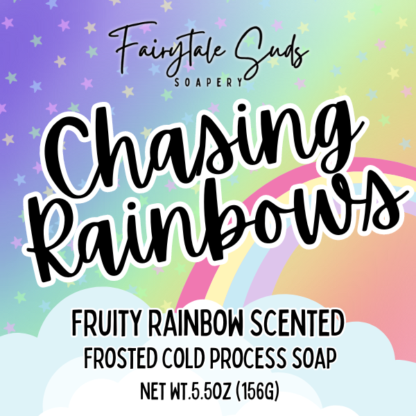 Chasing Rainbows Frosted Soap