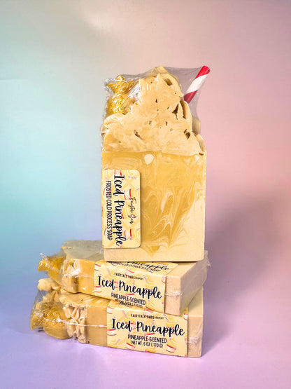 Iced Pineapple Frosted Soap