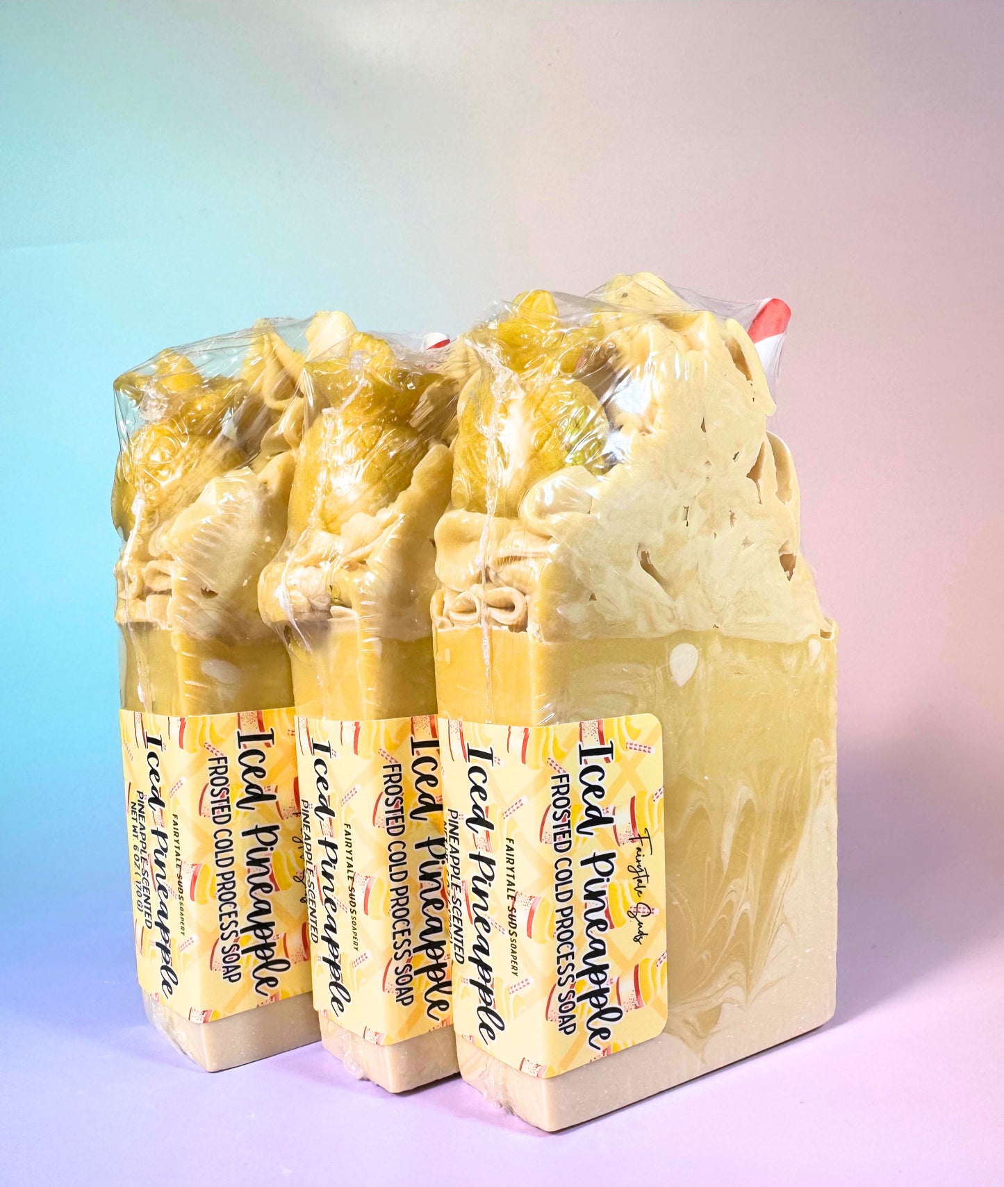 Iced Pineapple Frosted Soap