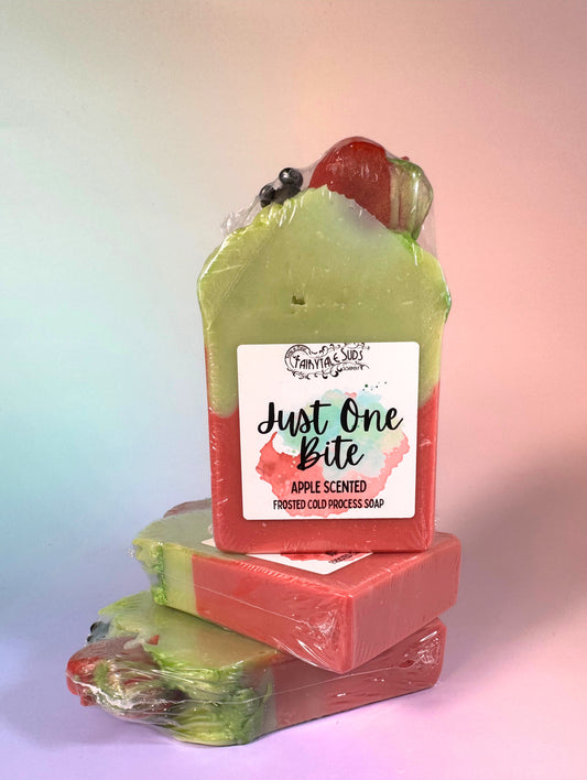 Just One Bite Apple Frosted Soap