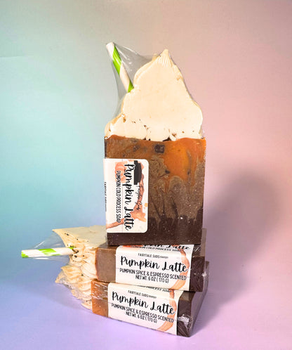 Pumpkin Latte Frosted Soap