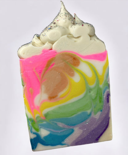 Chasing Rainbows Frosted Soap