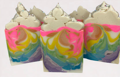 Chasing Rainbows Frosted Soap