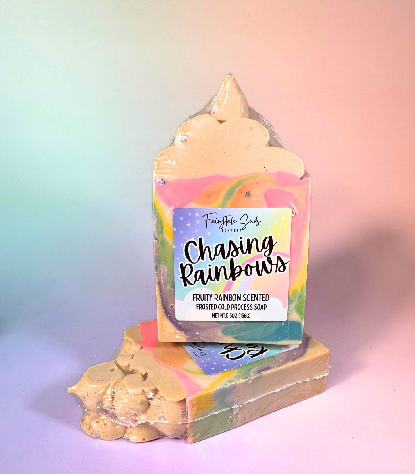 Chasing Rainbows Frosted Soap