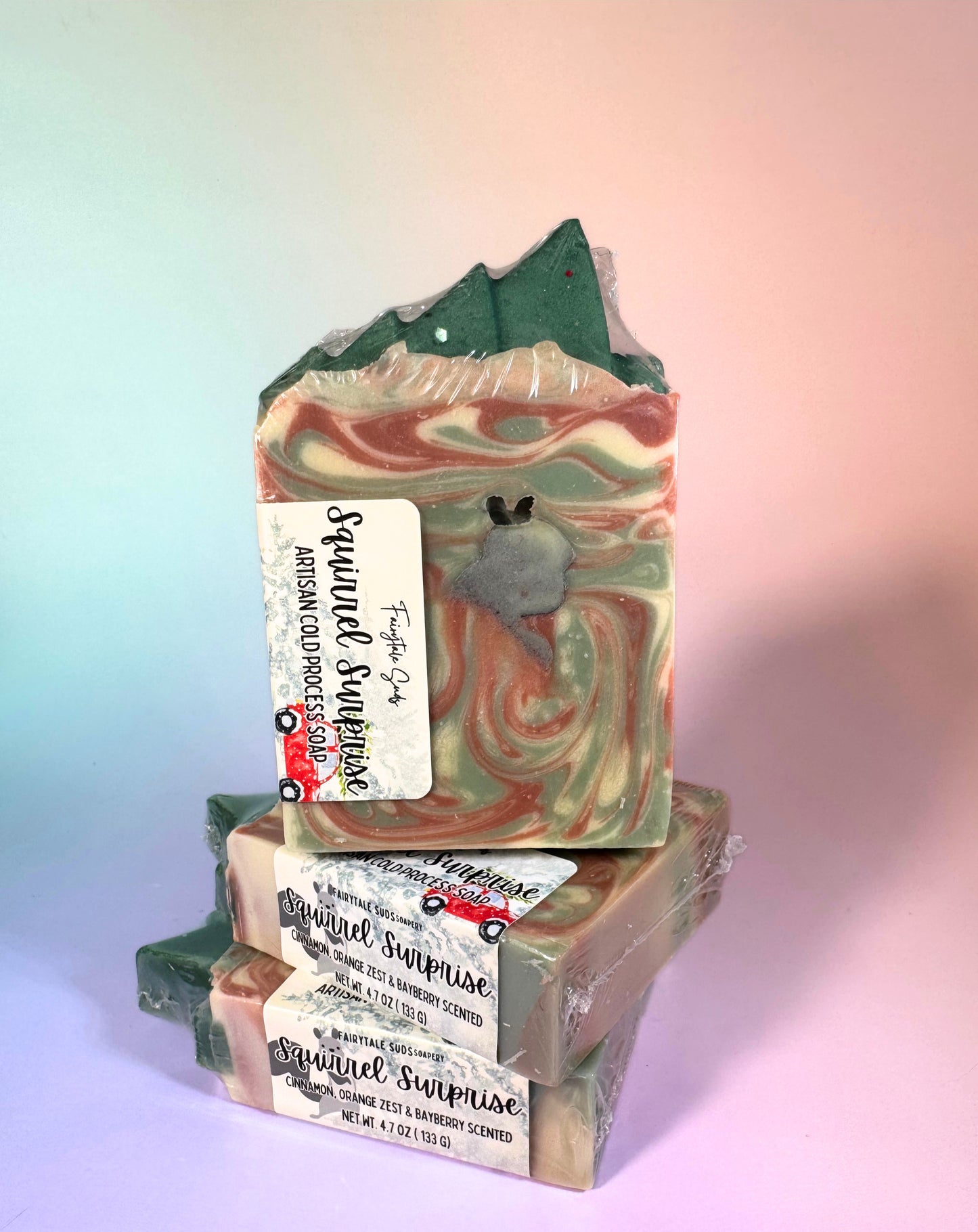 Surprise Squirrel Artisan Soap