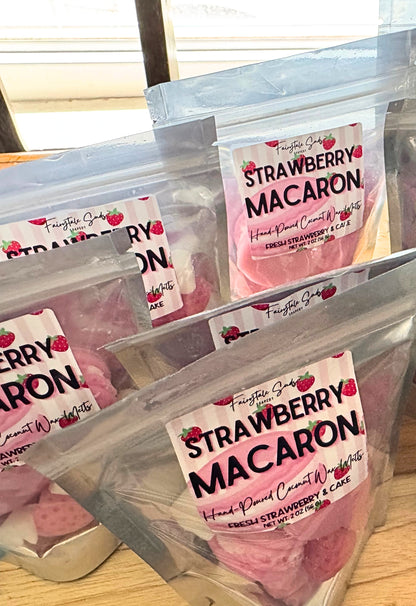 Strawberry Macaron Scented Wax Melts