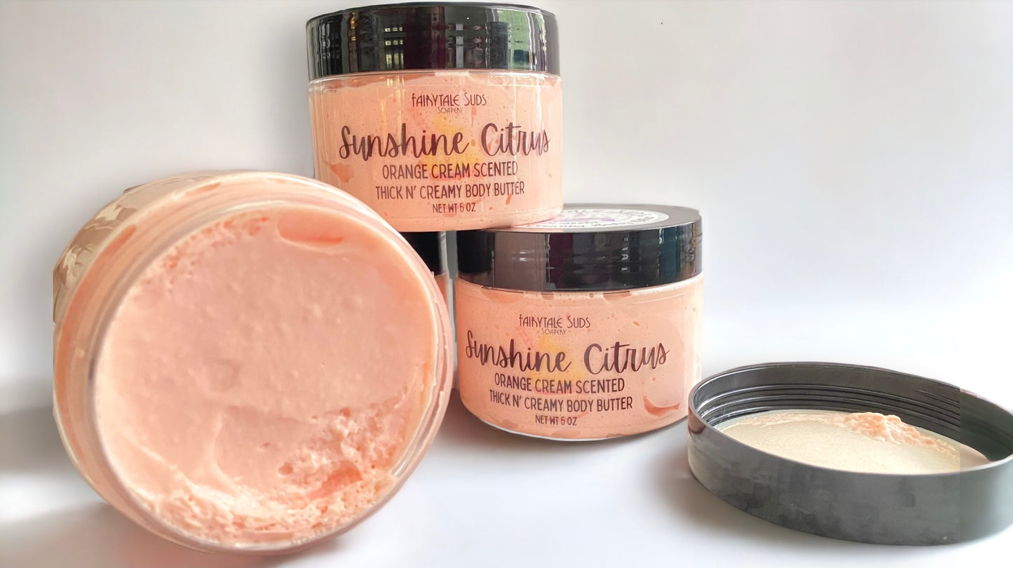 Sunshine Citrus Thick N' Creamy Body Butter R & D