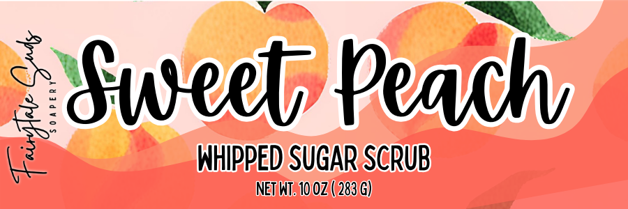 Sweet Peach Bayou Bubbles Whipped Sugar Scrub