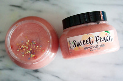 Sweet Peach Bayou Bubbles Whipped Sugar Scrub