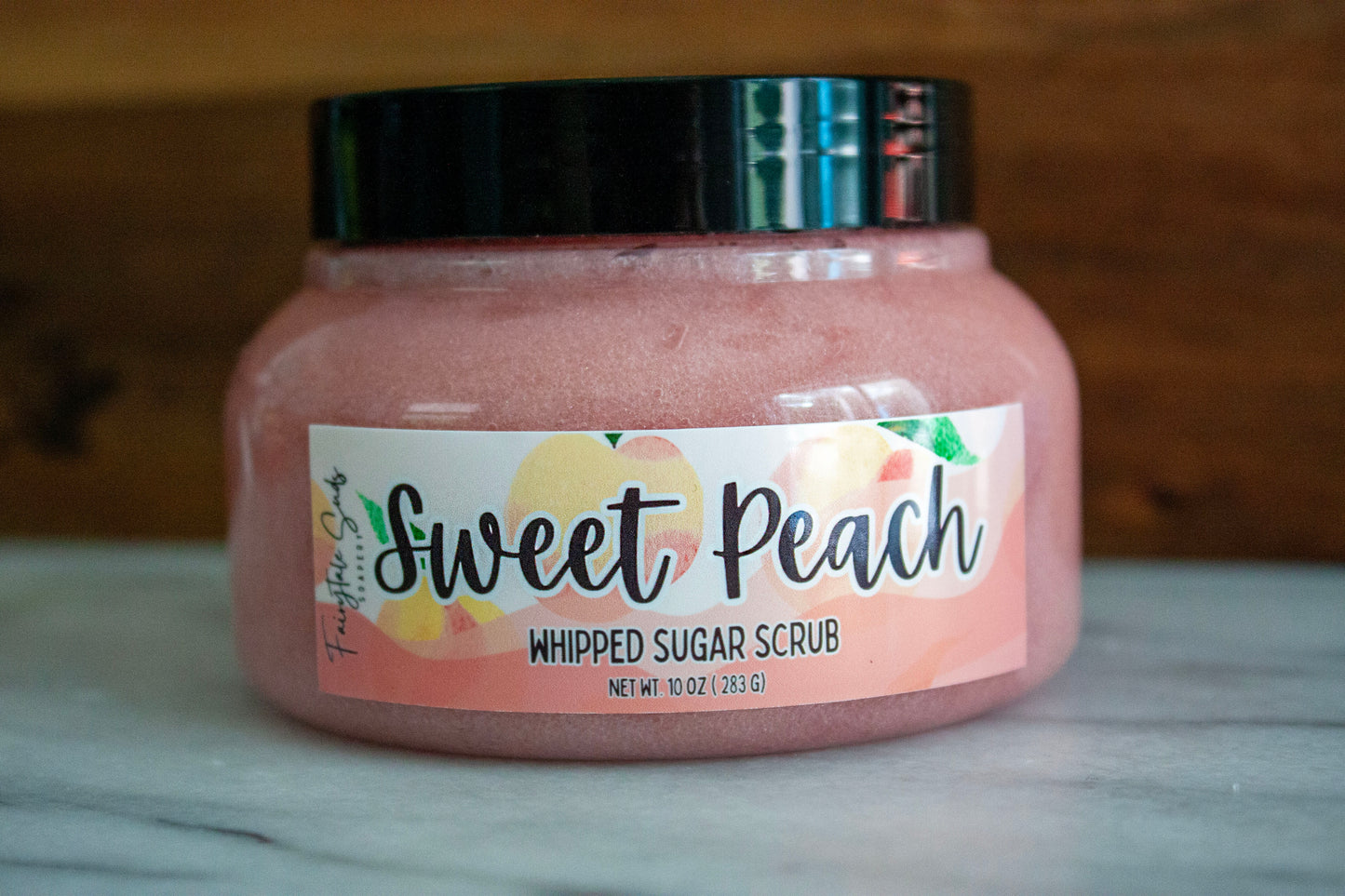 Sweet Peach Bayou Bubbles Whipped Sugar Scrub