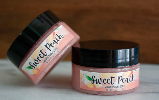 Sweet Peach Bayou Bubbles Whipped Sugar Scrub Smackeral